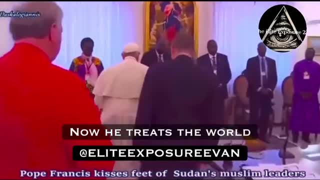 how the pope treats citizens vrs how the pope treats the elites