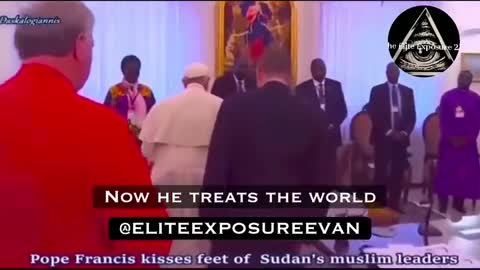 how the pope treats citizens vrs how the pope treats the elites