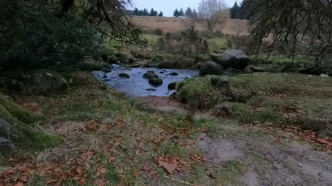 Nice flowing river .