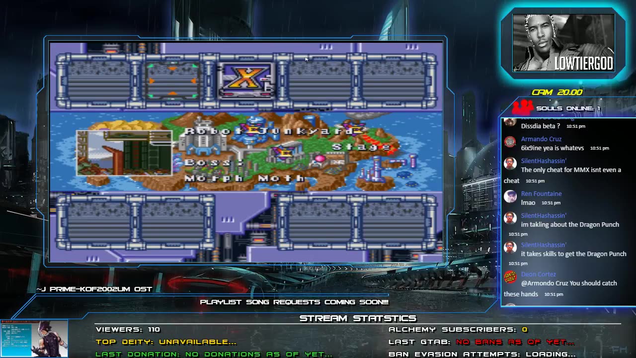 [1.15.18, 2 parts] LOW TIER GOD STREAM - mega man x 2 [T7aF8RI-eds]