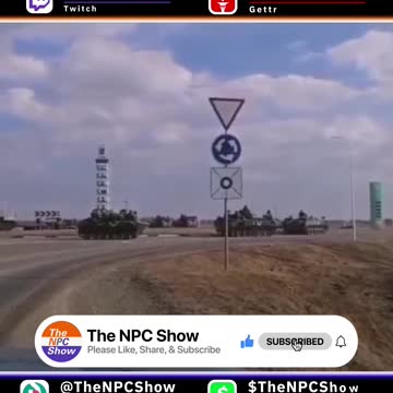 Column of Tanks In Bragin Belarus (Just North of Ukraine)