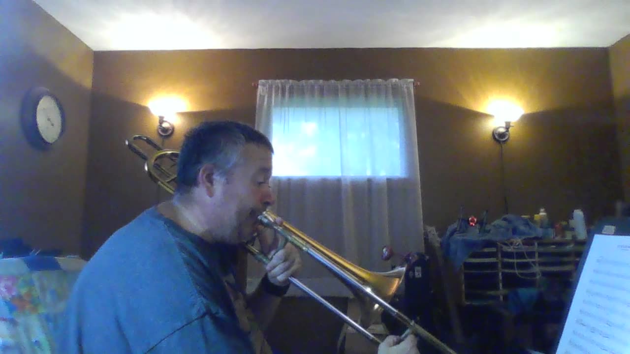 Trombone Method Page 38 of Standard of Excellence Book 1