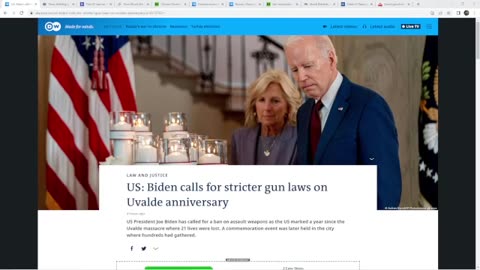 Biden Pushes Gun Control While The Global Economy Is Breaking