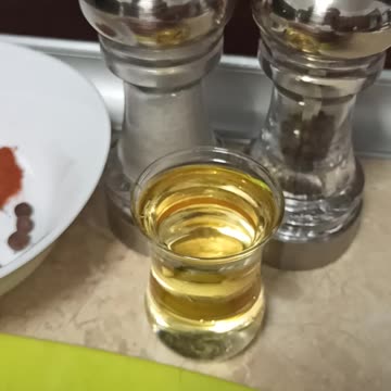 Meat marinated and stuffed with plums