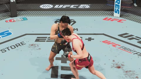 EA Sports UFC 5 Yan Xiaonan Vs Zhang Weili