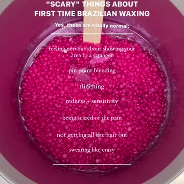 Melting Tickled Pink Hard Wax: A Smooth Waxing Experience by Tara Bloom