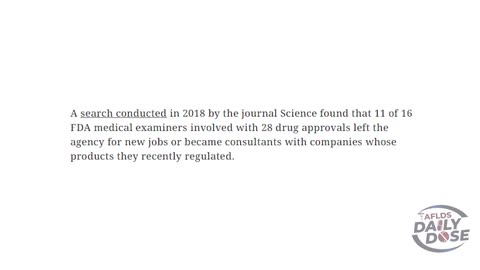 Daily Dose: 'FDA and Big Pharma - A Revolving Door' with Dr. Peterson Pierre