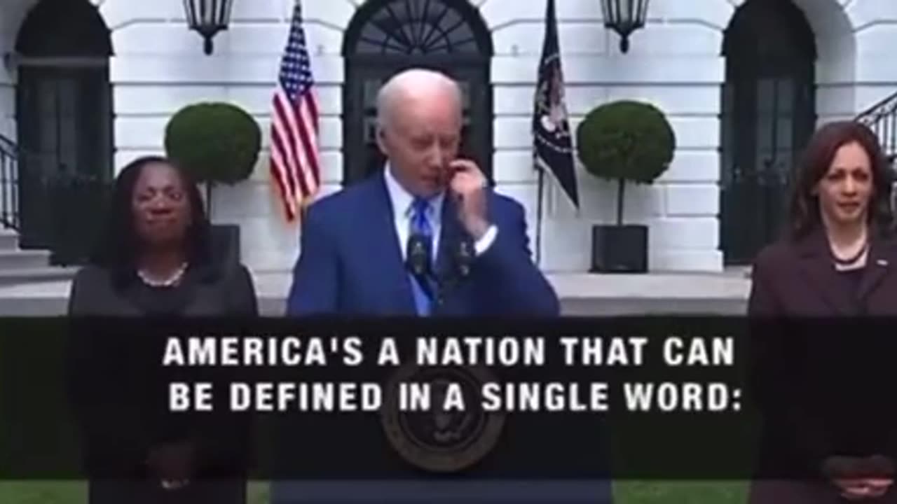 A meme that a Joe Biden forgot to ban