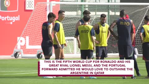 Cristiano Ronaldo on his interview, Bruno Fernandes, and Lionel Messi｜Portugal｜Qatar 2022 World Cup