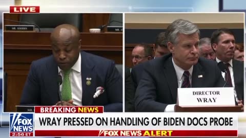 GOP Rep. goes NUCLEAR on FBI Director over Trump vs. Biden classified doc cases