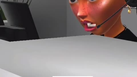 you work at call center #laughter #animation #callcenter