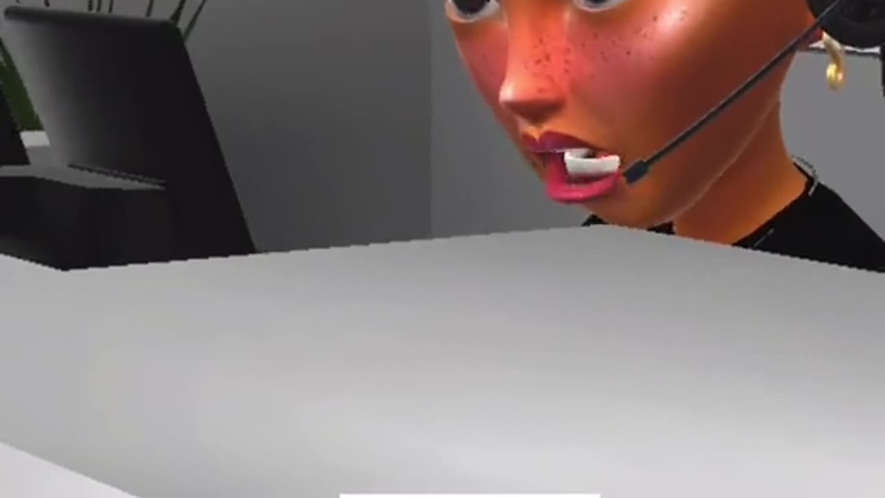 you work at call center #laughter #animation #callcenter