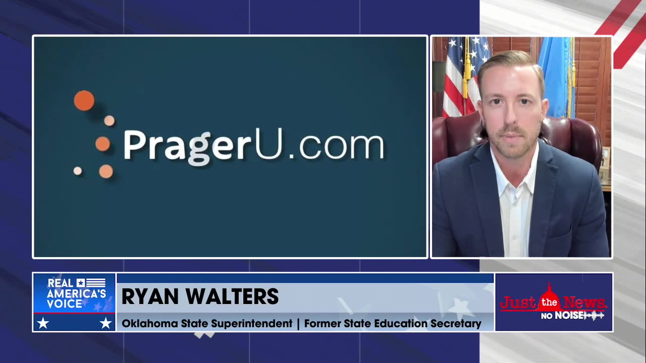 Ryan Walters talks about Oklahoma schools’ new partnership with PragerU