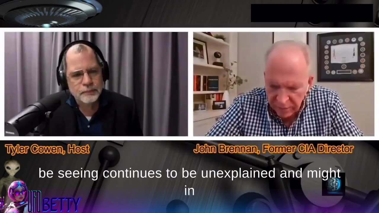 Former CIA Director James Brennan talks about UFOs