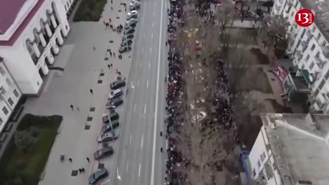 Pro-Russian forces take to streets in Moldova - Russia seeking to create chaos in country