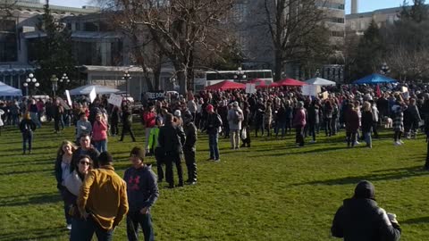 World Wide Rally for Freedom, 22 Jan 2022, Victoria, BC, Canada
