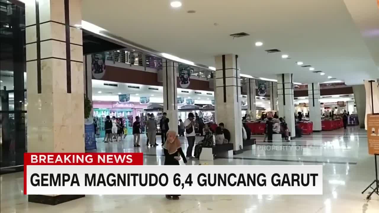 Kepanikan Warga Saat Gempa Guncang Garut