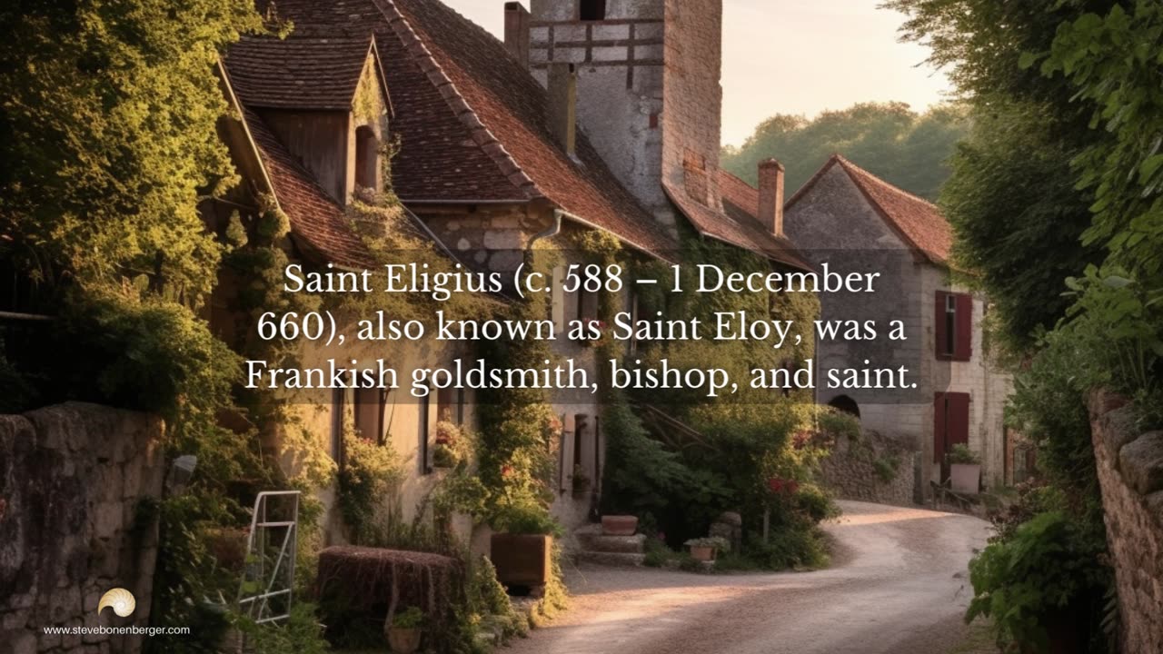 Saint Eligius | Moments With Dr. Steve