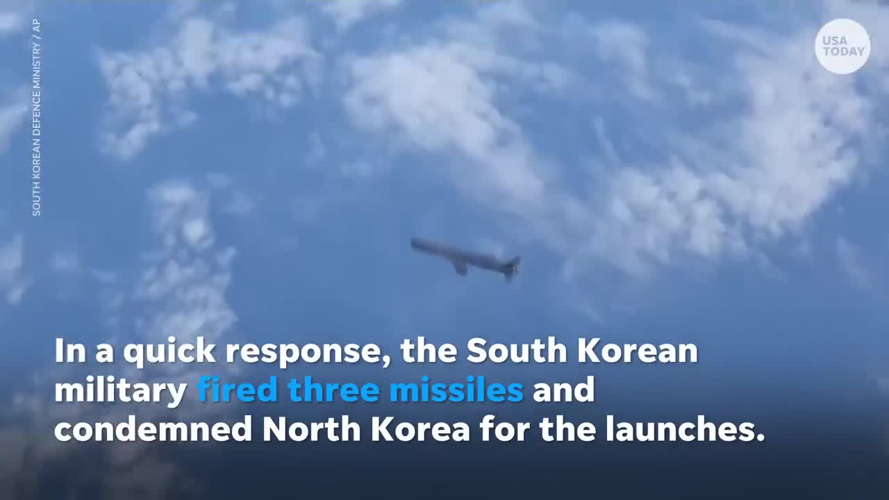 South Korea retaliates after North Korea fires missile launches | USA TODAY