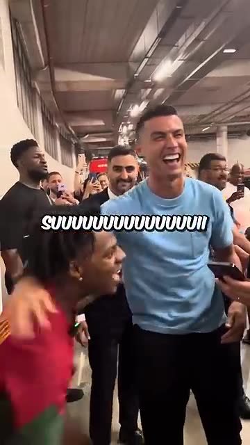 Speed meets Cristiano Ronaldo