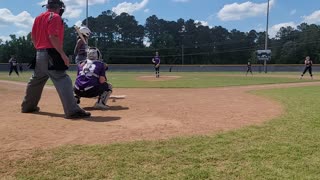 Zoe Nasty Changeup Fooled the Umpire