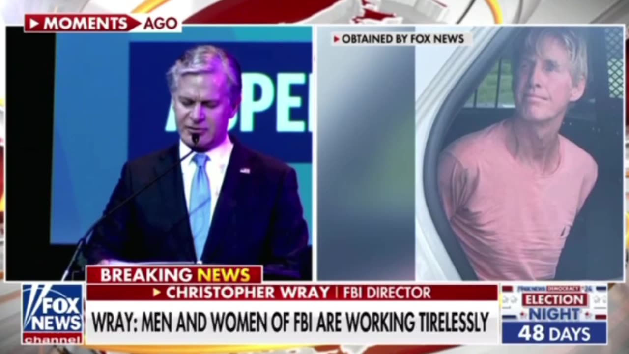 FBI Director WRAY on Trump assassination attempts