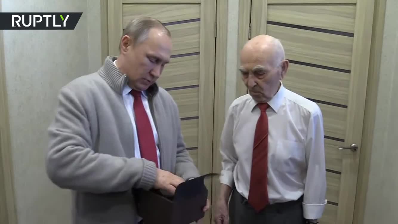 Putin visits his fellow KGB Comrad