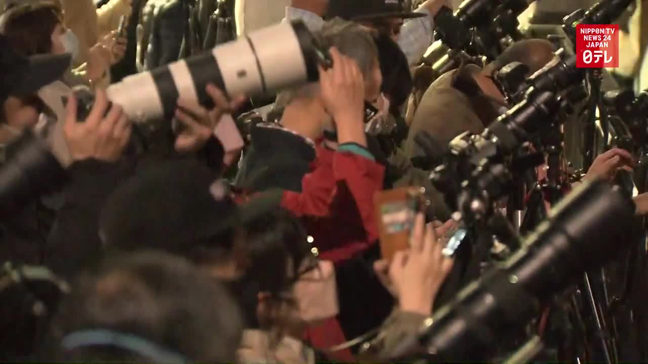 Lunar and Uranus eclipses seen from Japan