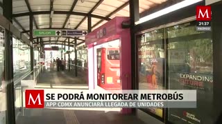 Usuarios del Metrobús en CdMx podrán monitorear la llegada de unidades con nueva tecnología