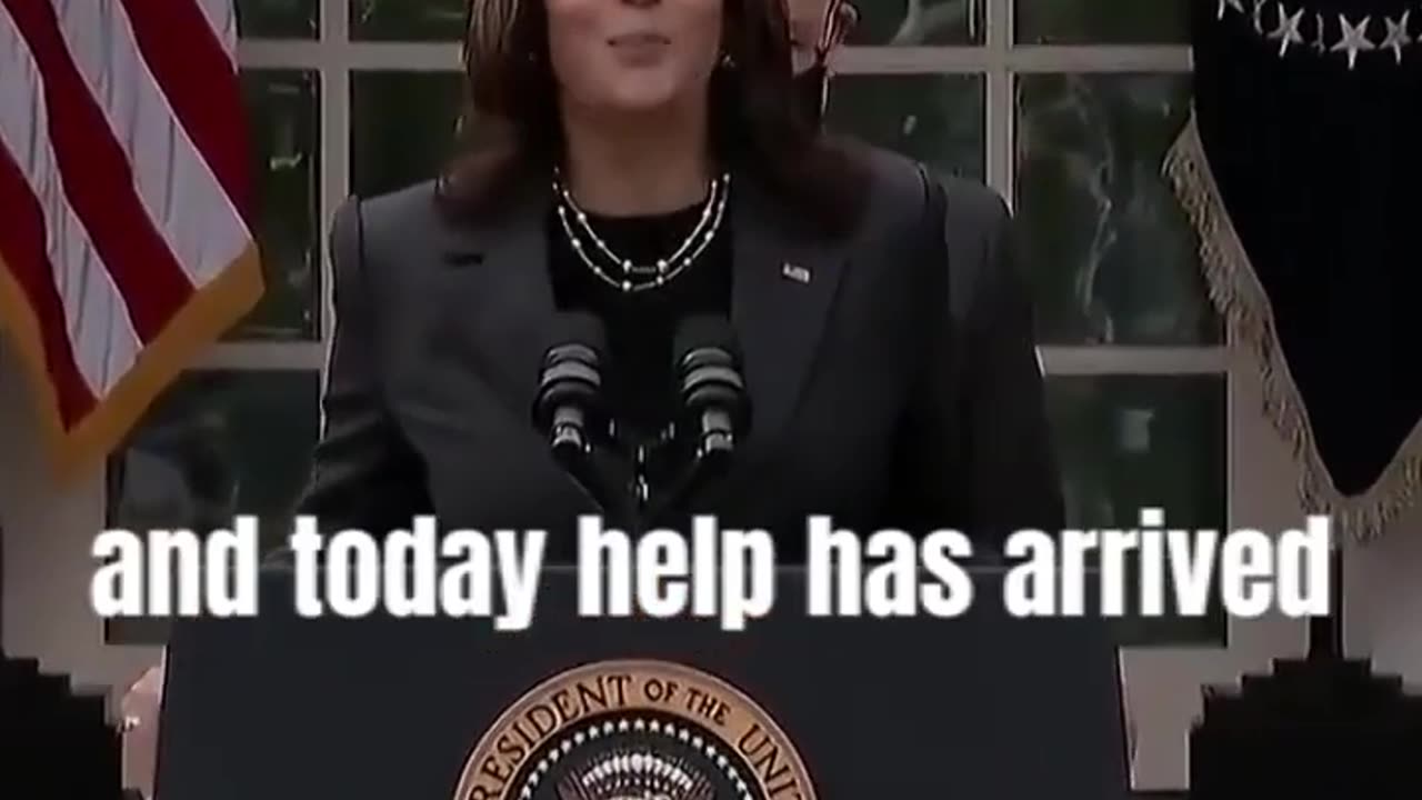 Help Has Arrived Kamala Harris