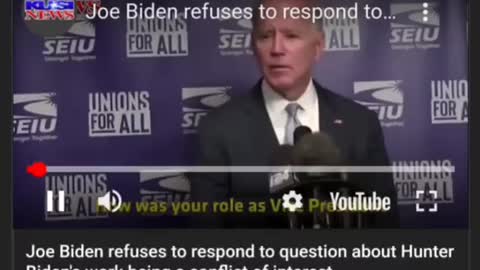 JoeBiden gets upset being ask about his son