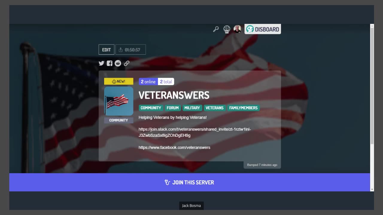 VETERANSWERS On Discord