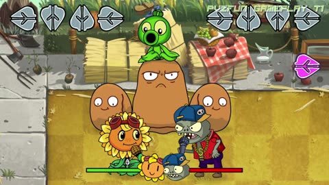 FNF But It's Plants VS Zombies Edition - All New Plants & Final Zomboss