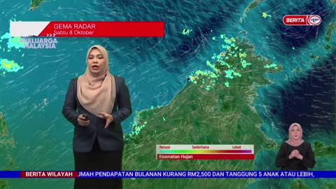 8 OKT 2022 -BERITA WILAYAH-MET MALAYSIA LAPORAN CUACA