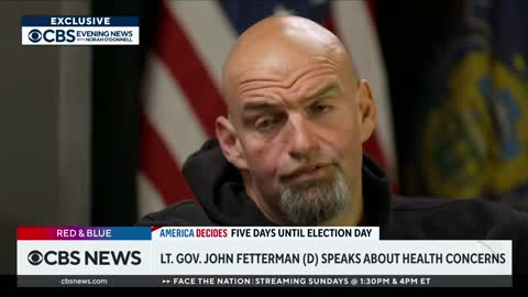 Fetterman Swears He's "Absolutely Sit To Serve”