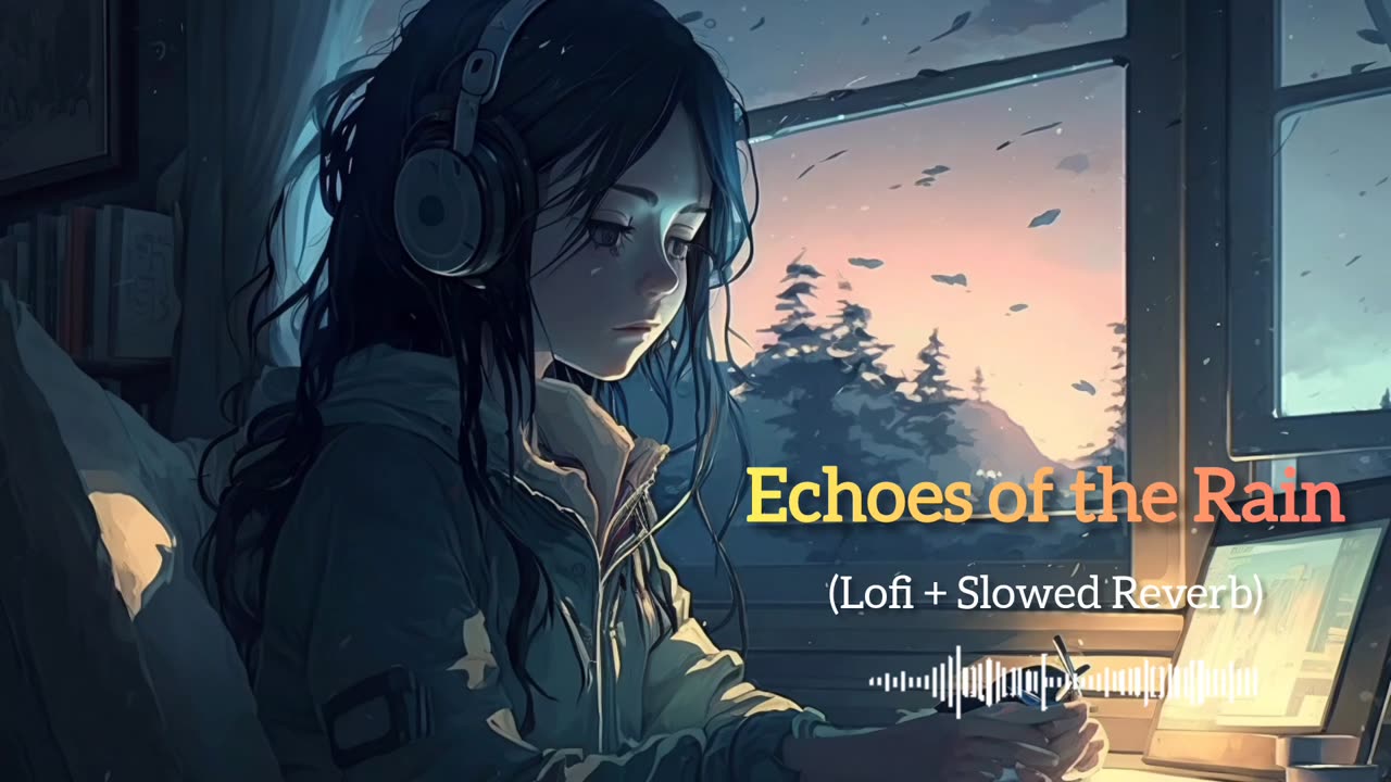 Echoes of the Rain Lofi Song | Mind Relax Lofi Mashup | Mind Fresh Lofi Songs | Slowed and Reverb