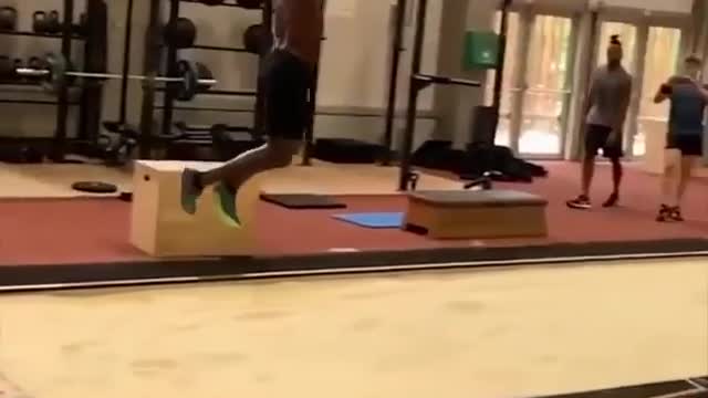 What a long jump ! Impressive