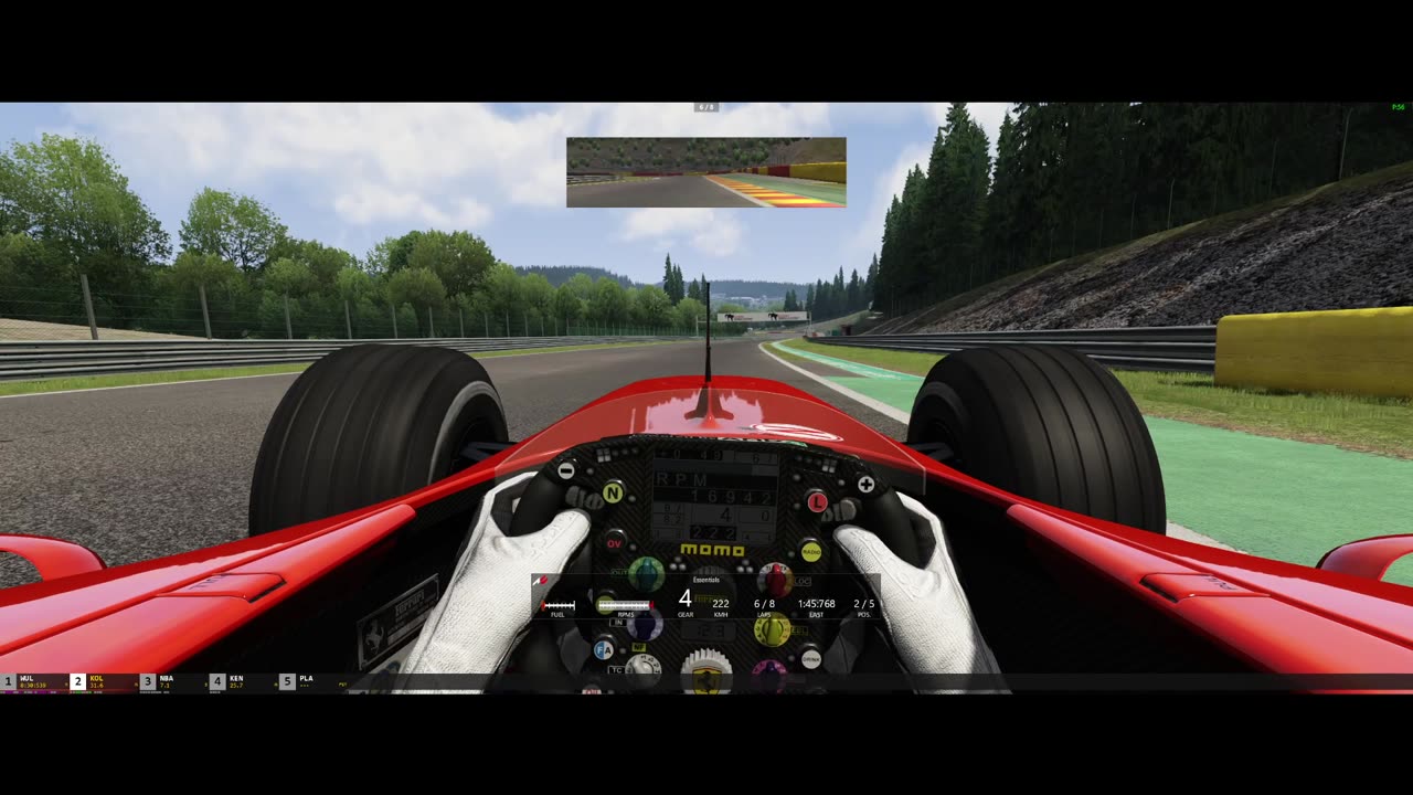 Assetto Corsa Open Server @Spa w/ F2004 (11 Sep 2024)