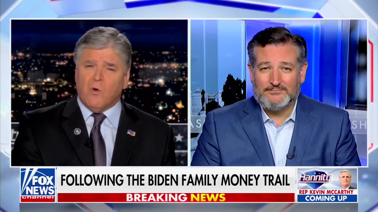 Cruz The Biden Family Has Been In The Business Of Selling Access & Favors To America's Enemies