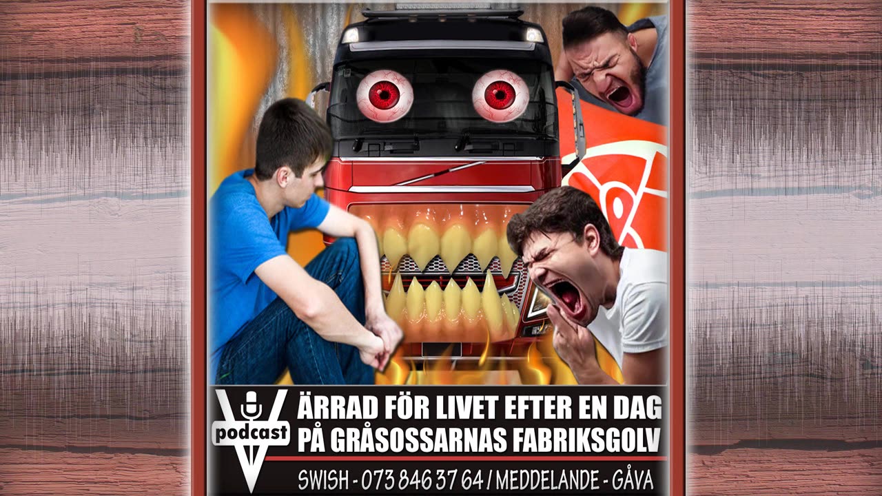 ÄRRAD FÖR LIVET EFTER EN DAG PÅ GRÅSOSSARNAS FABRIKSGOLV