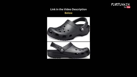 #1 Best Seller Crocs Black Classic Clogs #crocs #clog #shoe