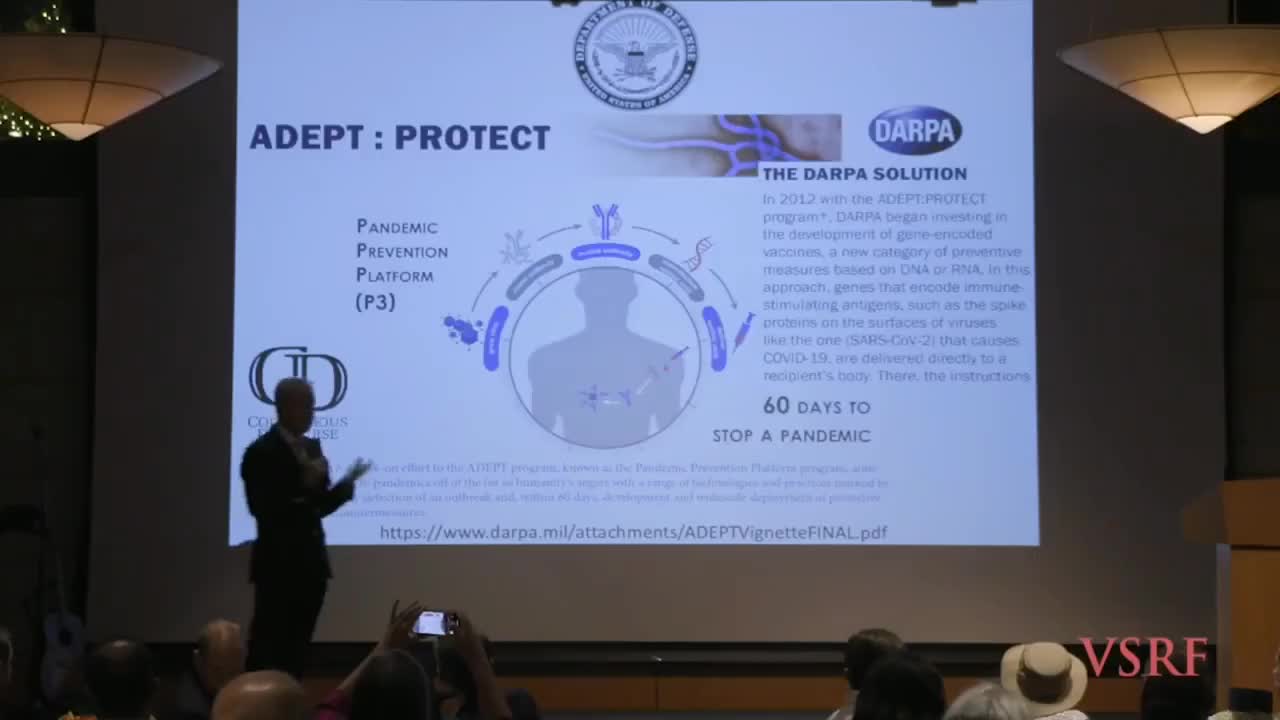 Peter McCullough: DARPA is Responsible for the Creation mRNA Vaccines