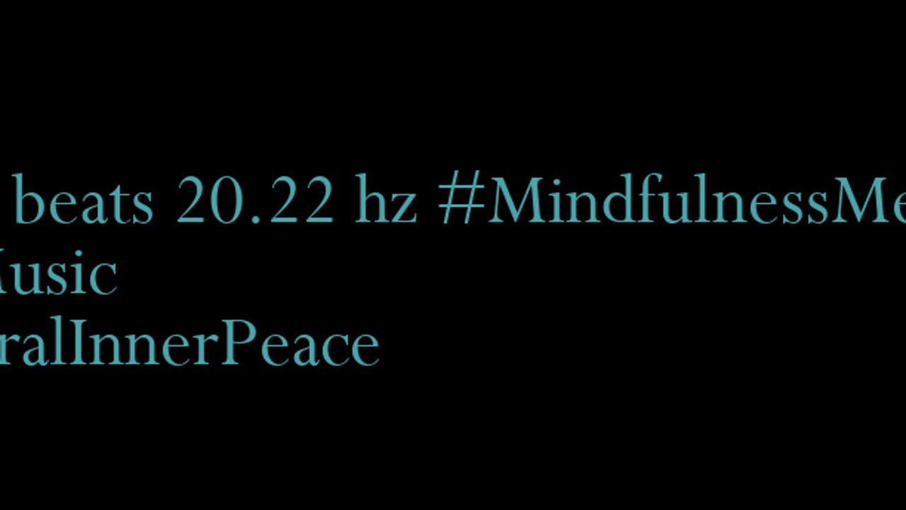 binaural_beats_20.22hz_EasyListening BinauralMindCalming BinauralRelief