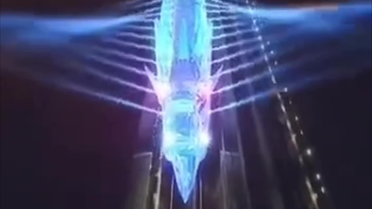 special subway light show