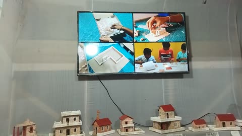 How to make mini house with brickes