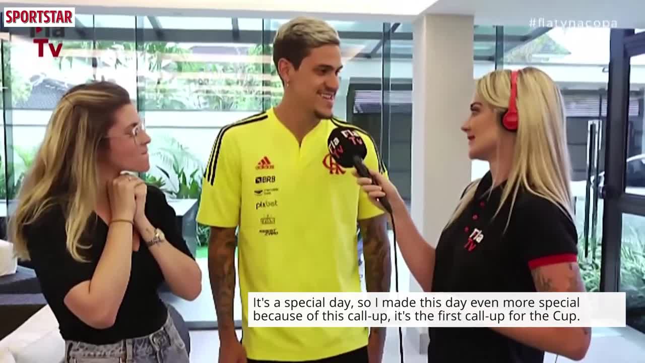 Brazil's Pedro proposes to girlfriend after earning World Cup call up