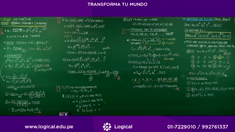 ANUAL LOGICAL UNI 2021 | SEMANA 33 | ARITMÉTICA