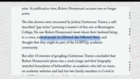 Fake LGBTQ bots pushing C0vid narrative.