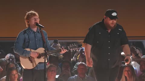 Ed Sheeran - Life Goes On ft. Luke Combs (Live at the 58th ACM Awards)