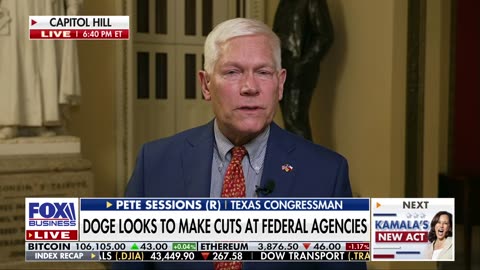 Rep. Pete Sessions outlines agenda to cut government spending
